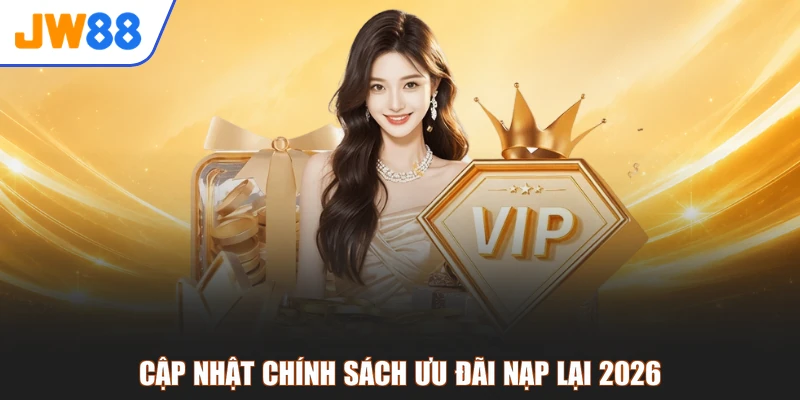 Cập nhật chính sách ưu đãi nạp lại 2026