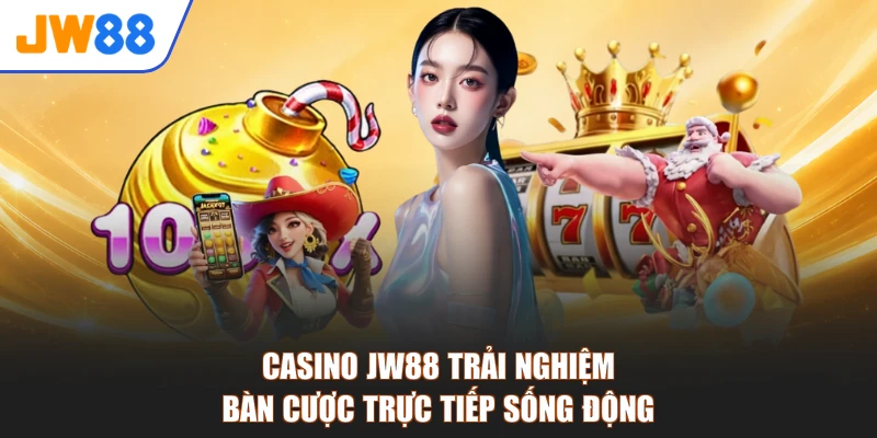 Casino JW88 Trải Nghiệm Bàn Cược Trực Tiếp Sống Động