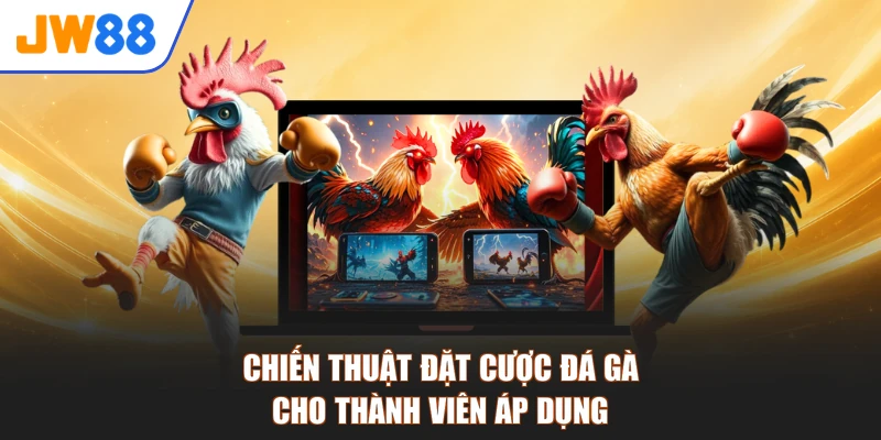 Chiến thuật đặt cược đá gà cho thành viên áp dụng