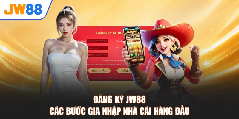 Đăng Ký JW88 - Các Bước Gia Nhập Nhà Cái Hàng Đầu