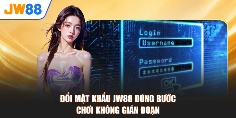 Đổi Mật Khẩu JW88 Đúng Bước - Chơi Không Gián Đoạn