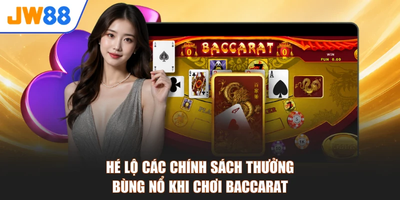 Hé lộ các chính sách thưởng bùng nổ khi chơi baccarat