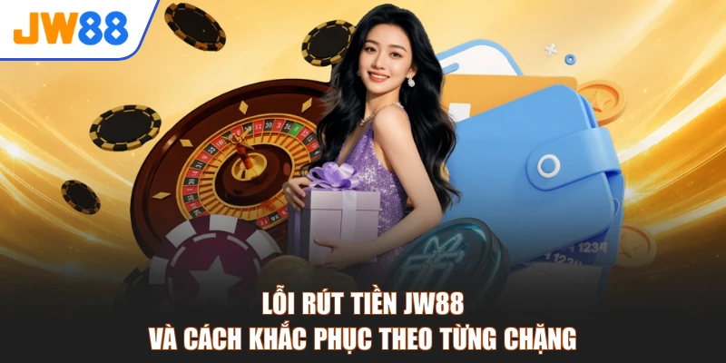 Lỗi Rút Tiền JW88 Và Cách Khắc Phục Theo Từng Chặng