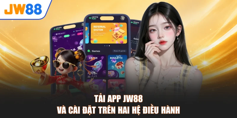 Tải app JW88 và cài đặt trên hai hệ điều hành